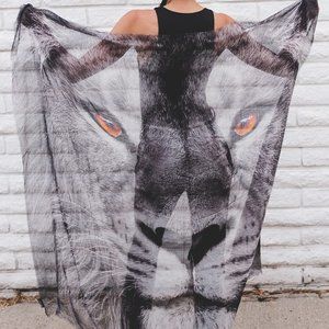 White Tiger Scarf